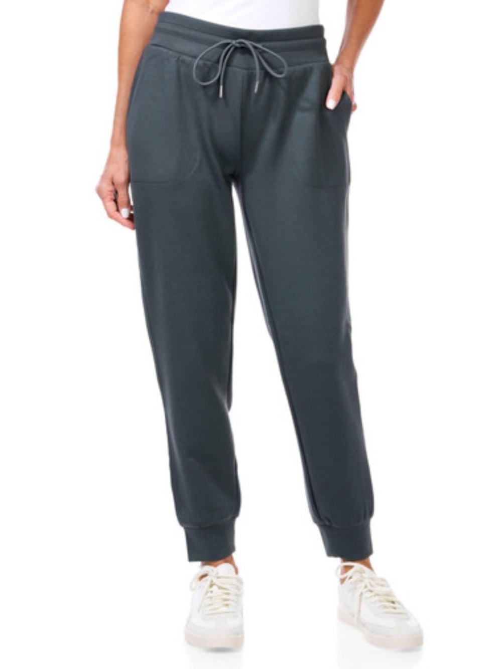 NWT Recreation by Thread and Supply Dark Green Ribbed Jogger Pants Size S